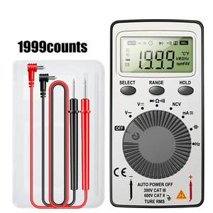 An101 Mini kỹ thuật số vạn năng vạn năng <span class=keywords><strong>Tester</strong></span> DC/AC điện áp hiện tại LCR Meter Pocket chuyên nghiệp testers với thử nghiệm chì - Product Image 3