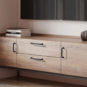 Light Luxury Minimalist Solid Brass Cabinet <strong>Door</strong> Handles for Apartments Hotels Homestays &amp; Shopping Malls - Product Image 5