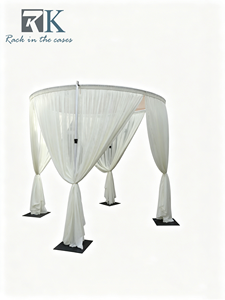 Kit de Tubos Redondos de Lujo y Tela para Telón de Fondo para Bodas, Fiestas, Eventos y Ceremonias - Product Image 2