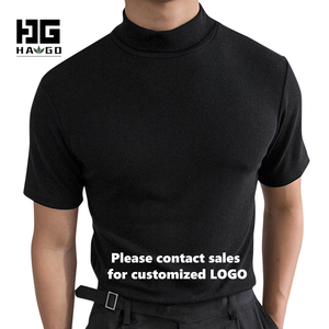 <span class=keywords><strong>HAGO</strong></span> Camiseta de algodón ajustada para hombre-Transpirable y elástica-OEM/al por mayor - Product Image 2
