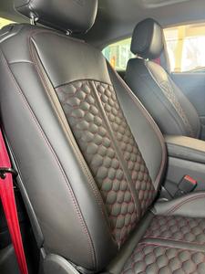 Fundas de Asientos Deportivos de Cuero para <span class=keywords><strong>Audi</strong></span> <span class=keywords><strong>A3</strong></span> S3 RS3 A4 S4 RS4 Avant Allroad <span class=keywords><strong>Sportback</strong></span> 8P 8V 8Y B6 B7 B8 B9 - Product Image 2