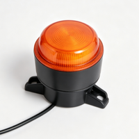Feux de signalisation LED ambre 12-24V, IP65, double clignotement, rotation, lampe d'avertissement pour chariot élévateur, équipement de manutention, XYAL/OEM