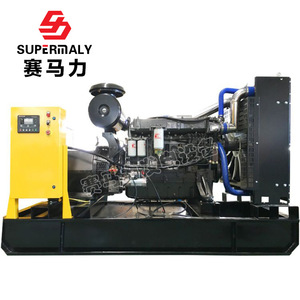 เครื่องกำเนิดไฟฟ้าดีเซล Supermaly 150kW ระบายความร้อนด้วยน้ำ ทองแดงทั้งหมด แบบไร้แปรงถ่าน ควบคุมระยะไกล 400V 50Hz - Product Image 1