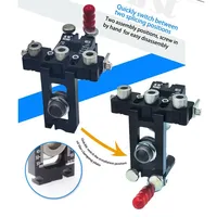 Kit principal de gabarit de précision trois-en-un pour chevilles, guide de perçage et de positionnement pour le travail du bois DIY MD520 personnalisable
