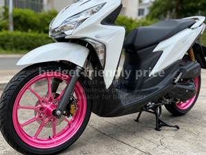 Jantes CNC en aluminium de 12 pouces à montage direct pour Honda Giorno - Jantes en alliage à motif personnalisé pour l'Asie du Sud-Est - Product Image 6