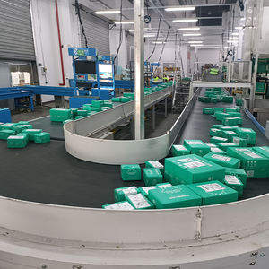 Modulaire industriel 30 45 60 90 Ligne de production de convoyeur à bande en PVC incurvé à 180 degrés Fabricant de bandes transporteuses tournantes - Product Image 4