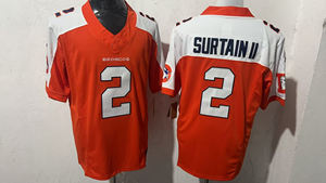 Jersey Fashion Denver Kustom 10 #   <span class=keywords><strong>2</strong></span> #   15 #   Jersey Tim Permainan Jahitan Jersey American Football - Product Image 3