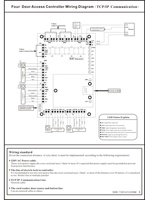 Sistema de Control de Acceso RFID TCP/IP de Una, Dos o Cuatro Puertas al por Mayor con Reinicio y Logotipo Personalizado, Capacidad para 60000 Usuarios, SDK Gratuito