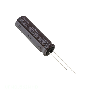 Distribuidor Autorizado UPM0J562MHD Condensador de Aluminio 5600UF 20% 6.3V RADIAL 5600 uF Condensador de Orificio Pasante - Product Image 1