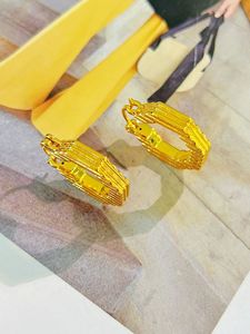 Boucles d'oreilles fines en or pur Au999 de luxe Xinfly, technologie 5D, qui peuvent être portées et conservent leur valeur, certifiées, vendues au gramme - Product Image 2