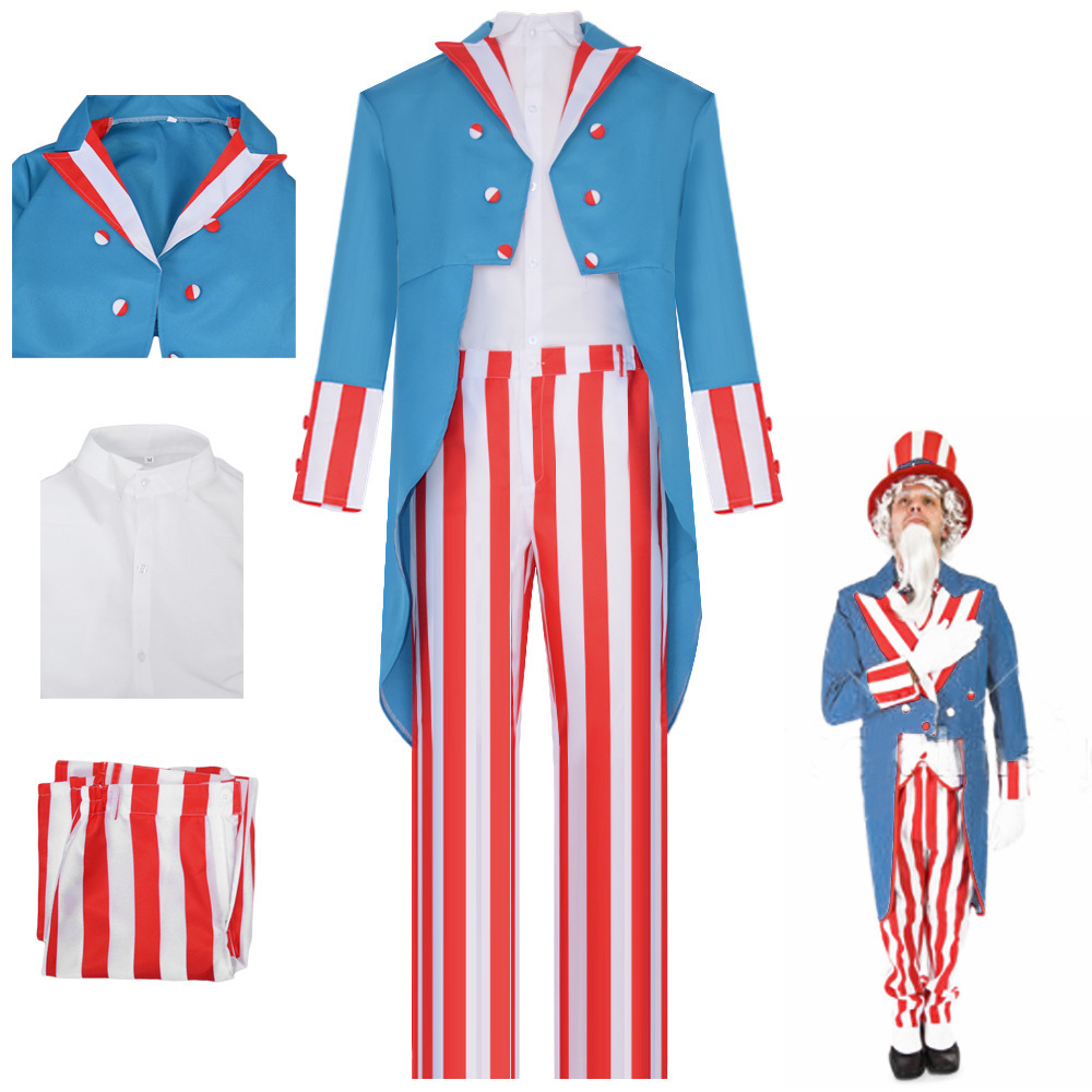 23695 Tenue de cosplay Oncle Sam