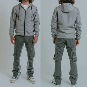 Pantalones atléticos/cargo/Rectos de diseño retro a rayas ajustados para hombre, Pantalones chinos informales de negocios, pantalones más vendidos al por mayor - Product Image 3