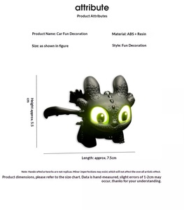 Llavero Original y Auténtico de Wings Move Global Dragon Training Master Toothless Night Fury con Sonido y Luz, de ABS, para Mochila, 8cm - Product Image 5