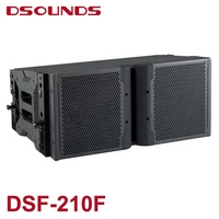 Enceinte de studio professionnelle étanche, enceinte Line Array avec double haut-parleur LF de 10 pouces et aimant néodyme pour karaoké