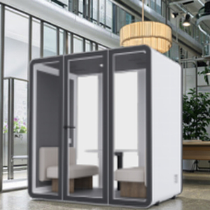 Unibooth Hiện Đạ<span class=keywords><strong>i</strong></span> Bền Đa Chức Năng Cách Âm Làm Việc Vỏ Di Chuyển Riêng Tư Cuộc Họp Gian Hàng Cho Văn Phòng Khách Sạn Căn Hộ - Product Image 2