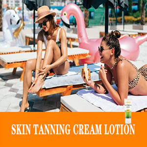 Crema Bronceadora Corporal Vegana Orgánica Australiana Sin Parabenos, Oscurece la Piel, Hidrata y Contiene Aloe Vera, <span class=keywords><strong>Aceite</strong></span> de Coco y Sandía - Product Image 2