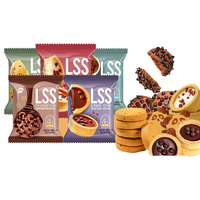 Biscuits en forme de tartes, saveur cacao, saveur lait, biscuits aux canneberges, biscuits en forme d'ours