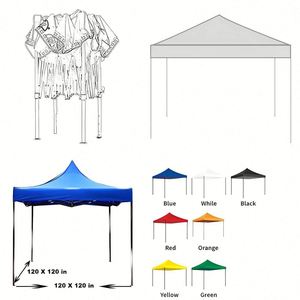 Custom Windproof Outdoor Pop up <b>Canopy</b> <b>Tents</b> for Business Promotions - Product Image 3