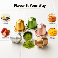 Capsules de Matcha de Qualité Cérémoniale Neuves, Scellées Individuellement, pour Thé Santé Compatible avec les Lattes et Smoothies