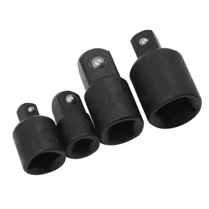 Impact Socket Adapter 1/2 3/8 1/4 Convertor Reducer Socket Head Set 4pcs Air Impact Socket Adaptor Convertor Set