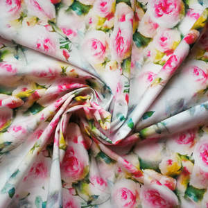 <span class=keywords><strong>Tissu</strong></span> imprimé numérique de soie, vente en gros, usine imprimée de textile pour la confection de robes, Machine à impression numérique, <span class=keywords><strong>pas</strong></span> <span class=keywords><strong>cher</strong></span> - Product Image 1