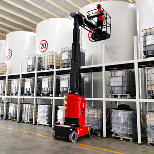 Plataforma Elevadora Telescópica Móvil con Mástil Vertical de 11.2m, Accionamiento Hidráulico, Estándar Europeo, Directo de Fábrica - Product Image 4