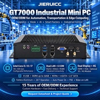 Nouvel ordinateur industriel sans ventilateur GT7000 Intel Core I3-7167U DDR4 6 ports série pour stations de pesage automatisées