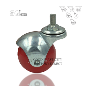 1,5 "und 2" Antik Messing Vintage <span class=keywords><strong>Ball</strong></span> <span class=keywords><strong>Caster</strong></span> Kleine runde Kugelform PP <span class=keywords><strong>Caster</strong></span> Wheel - Product Image 4