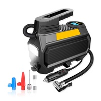 Car Inflatable Pump High Power Small Single Cylinder High Pressure Digital Display 12V Tire Inflator Lighting Tire Pressure