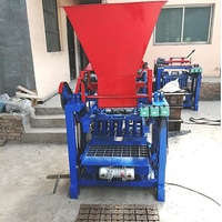 Machinerie de construction pour matériaux de construction, équipement de construction, machine à fabriquer des briques en ciment QMJ4-35B, machine à fabriquer des blocs pour Haïti à vendre