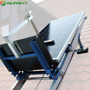 Machine de levage électrique ascenseurs pour maisons homme plate-forme mobile portable pv lève-panneau <span class=keywords><strong>couvreur</strong></span> simple ascenseur échelle élévatrice - Product Image 4