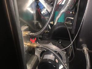 Caldaia <span class=keywords><strong>a</strong></span> Pellet Idronica da 24KW con Circolazione Automatica e Pompa Integrata per Radiatori e Acqua Calda per Tutta la Casa - Product Image 5