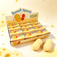 Best-seller transfrontalier : Blocs de construction en caoutchouc faits main en forme de mangue, jouet anti-stress moelleux et craquant, jouet de Noël