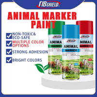 FIBSHIELD 500ml Pintura Marcadora para Animales Sin Mezcla, Secado Rápido, Larga Duración y Altamente Visible, Segura para Animales, Disponible en Múltiples Colores
