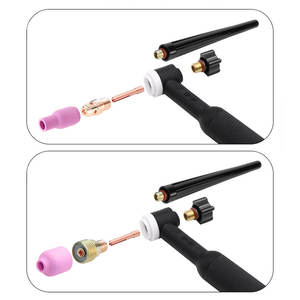 2024 yeni ürün <span class=keywords><strong>Tig</strong></span> kaynak aksesuarları gaz Len kiti 2.4mm <span class=keywords><strong>Tig</strong></span> meşale gaz Lens seti - Product Image 3