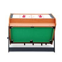 Table de billard multi-jeux rotative 3 en 1 avec football et hockey sur air - Vente chaude