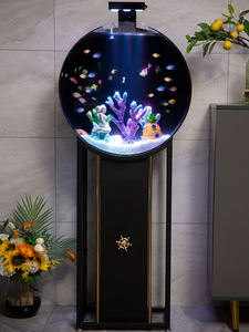 Indoor Originaliteit Ecologische Woonkamer Aquarium Originaliteit Medium Klein Acryl Aquarium Zee Tan - Product Image 3
