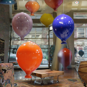 Moderna Decorazione da Soffitto con Palloncini Colorati in Vetro di <span class=keywords><strong>Murano</strong></span> Soffiato a Mano, Oggetti d'Arte Decorativi Artigianali su Misura - Product Image 6