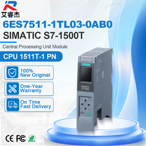 โมดูลหน่วยประมวลผลกลางรุ่นใหม่แท้ 6ES7511-1TL03-0AB0 SIMATIC S7-1500T PLC Controller CPU1511T-1 PN 6es7511-1tl03-0ab0 - Product Image 1
