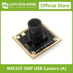 Caméra USB Waveshare IMX335 5MP (A), 5MP, 2592*1944, grande ouverture, enregistrement vidéo 2K, Plug-and-Play, sans pilote K648 - Product Image 5