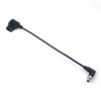 Câble d'alimentation DC5525 mâle vers D-tap avec verrouillage à vis pour batterie V-Lock, caméra - Charge rapide 3A, cuivre pur, garantie 12 mois