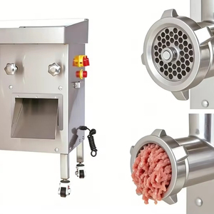 Nuevo Modelo <span class=keywords><strong>de</strong></span> Picadora y Rebanadora <span class=keywords><strong>de</strong></span> <span class=keywords><strong>Carne</strong></span> 2 en 1, Procesador <span class=keywords><strong>de</strong></span> Alimentos Eléctrico <span class=keywords><strong>de</strong></span> Alta Eficiencia, Fácil <span class=keywords><strong>de</strong></span> Limpiar para Uso Comercial - Product Image 1