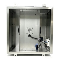 Unité de ventilation HEPA FFU en acier inoxydable, système d'alimentation en air pour salle blanche, équipement de traitement d'air à flux laminaire
