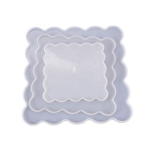 OEM/ODM Epoxy Moule <strong>Poxy</strong> Art Cupcake Plate 3 Tier Cake Stand Casting Silicone Tray Molds for <strong>Resin</strong> - Product Image 5