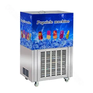 Crème en acier inoxydable congelée grande électrique à vendre sucette Popsicle faisant la machine à sucettes glacées