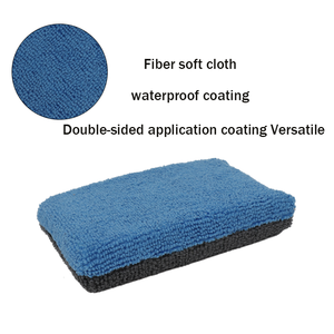 Đôi màu sợi nhỏ tẩy lông <span class=keywords><strong>Applicator</strong></span> lớp phủ <span class=keywords><strong>Applicator</strong></span> sợi nhỏ miếng bọt biển Pad ceramicfoam <span class=keywords><strong>Applicator</strong></span> Pad - Product Image 2