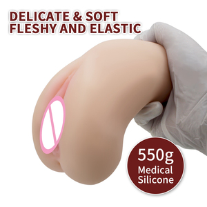 Nuova vendita calda figa masturbazione tazza doppio canale Mini Silicone <span class=keywords><strong>Vegina</strong></span> giocattolo del sesso per gli uomini maschio MasturbatorToys - Product Image 4
