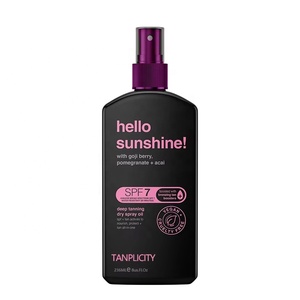Oem Natural Skin Care Sun Private Label <span class=keywords><strong>Huile</strong></span> de bronzage pour le corps Dark Best Bronzing Organic Tan Oil and Tanning Oil and Spray Set - Product Image 2