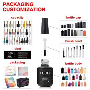 Bin 15Ml Uv <span class=keywords><strong>Gel</strong></span> Polish Custom Logo Pakket Hema Gratis No Tpo <span class=keywords><strong>Gel</strong></span> Polish Set - Product Image 5