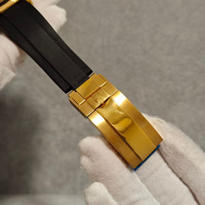 セラミックベゼル2813自動移動防水サファイアガラスゴムストラップブラックダイヤル - Product Image 5